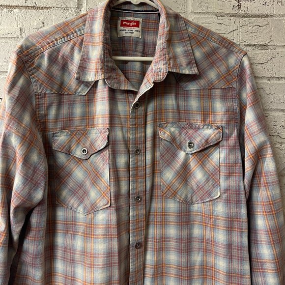Wrangler Shirts Vintage Wrangler Greensboro Nc Western Long Sleeve